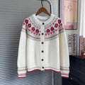 Loose round neck long sleeved sweater